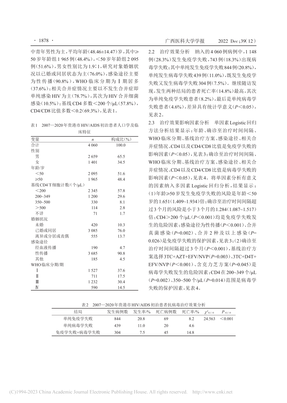 2007—2020年贵港市...病毒治疗效果及相关因素分析_覃彤雪.pdf_第3页