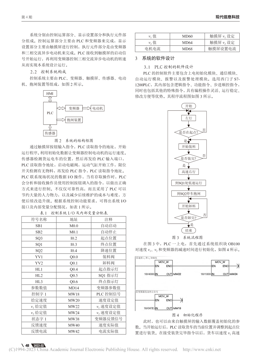 PLC和变频器定位控制在重载货运中的应用_周桃文.pdf_第2页