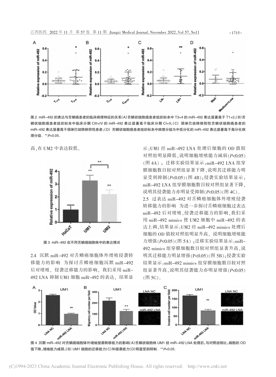 miR-492在舌鳞癌增殖与转移中的作用_蒋琳.pdf_第3页