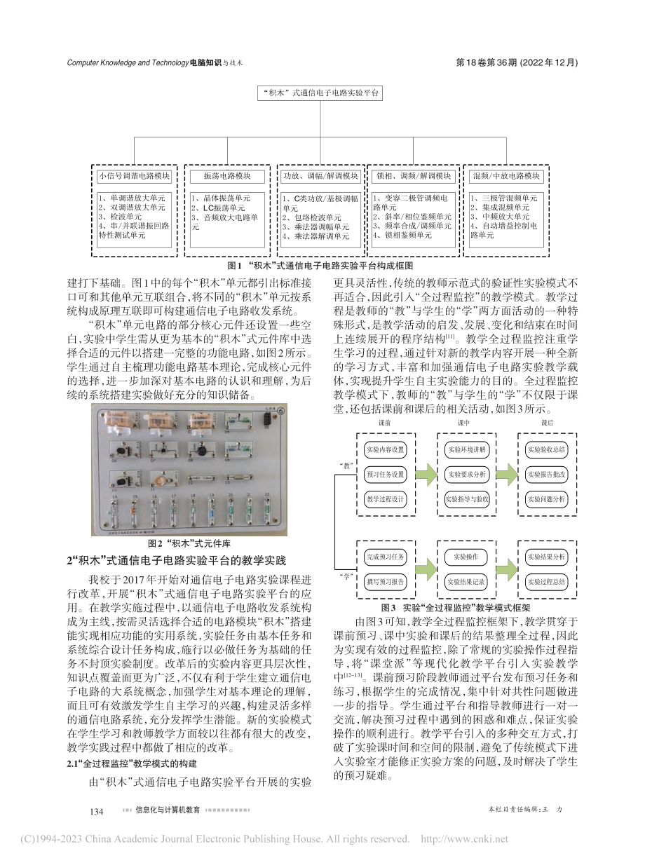 “积木”式通信电子电路实验平台在教学中的应用_李然.pdf_第2页