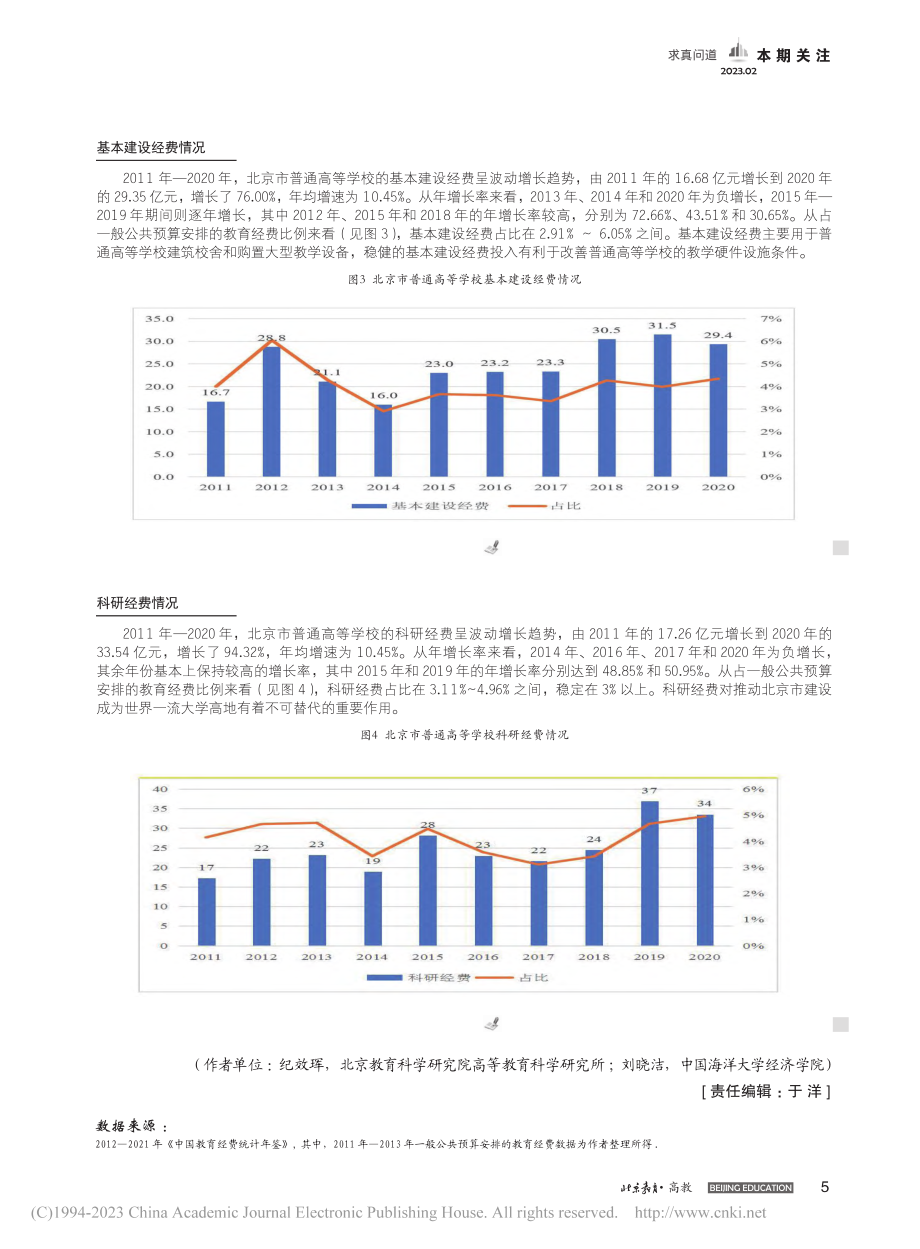 北京市普通高校一般公共预算...（2011年-2020年）_纪效珲.pdf_第2页