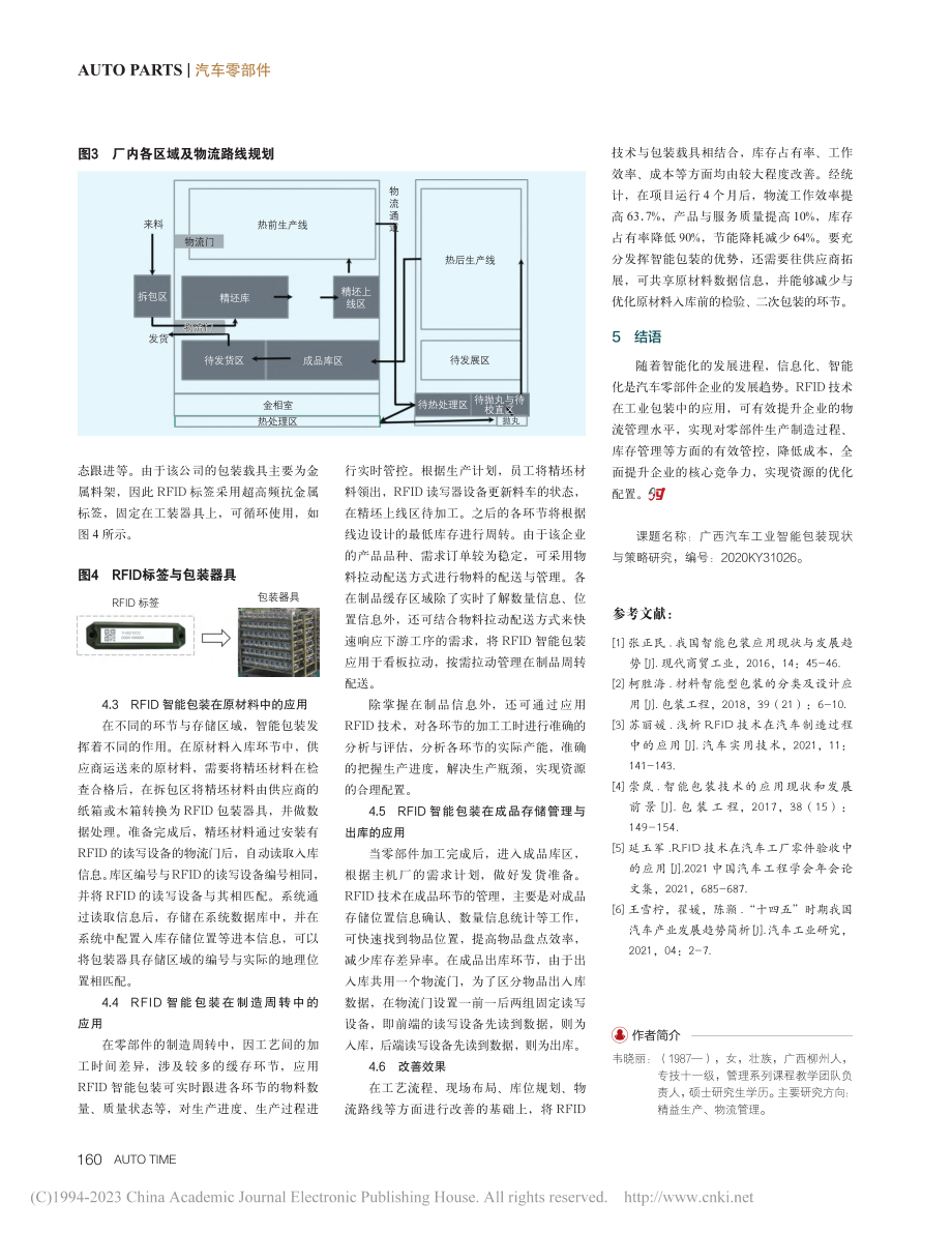 RFID智能包装在汽车零部件企业中的应用_韦晓丽.pdf_第3页