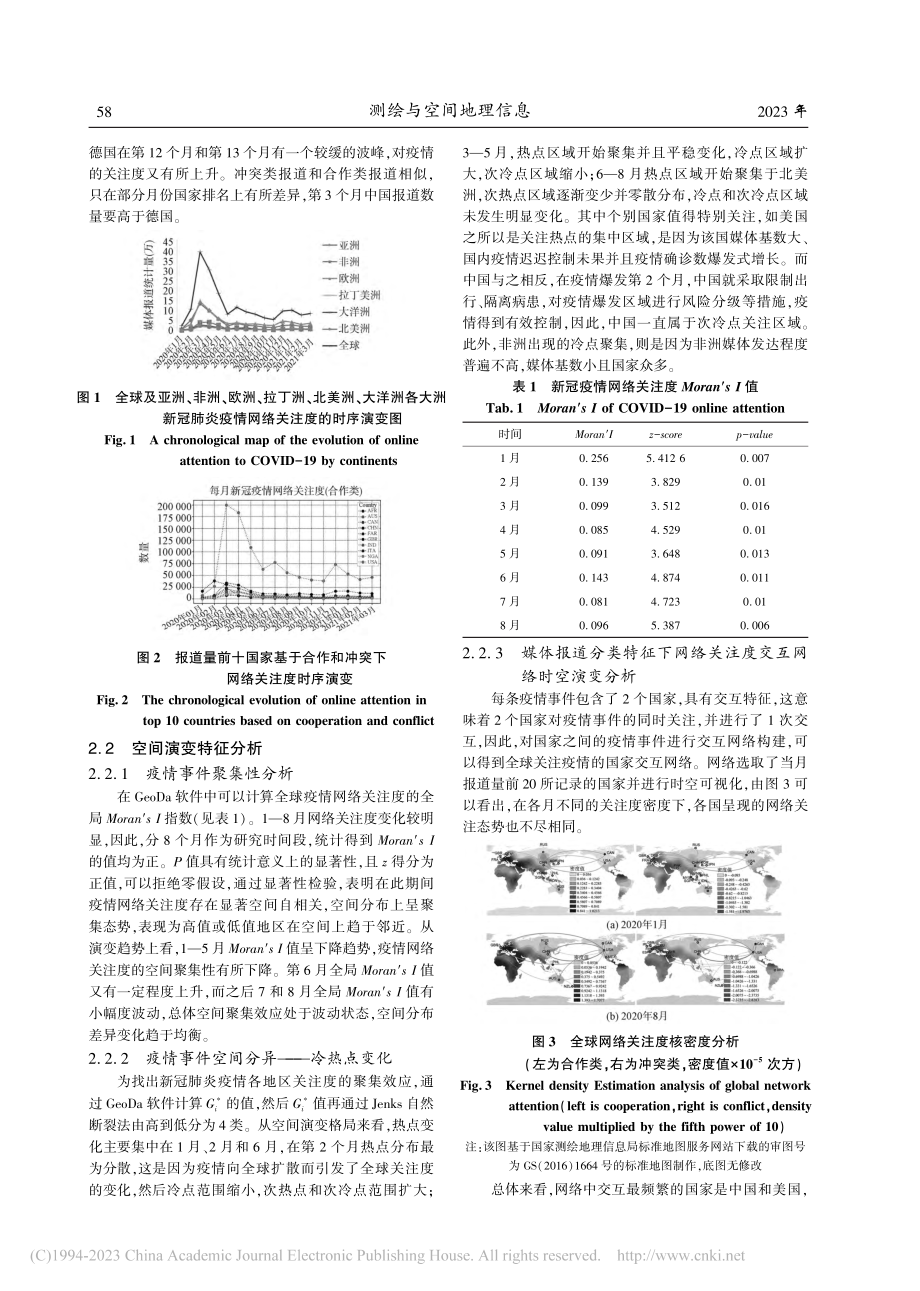 GDELT大数据下的COV...事件关注度时空演变特征分析_孙长青.pdf_第3页