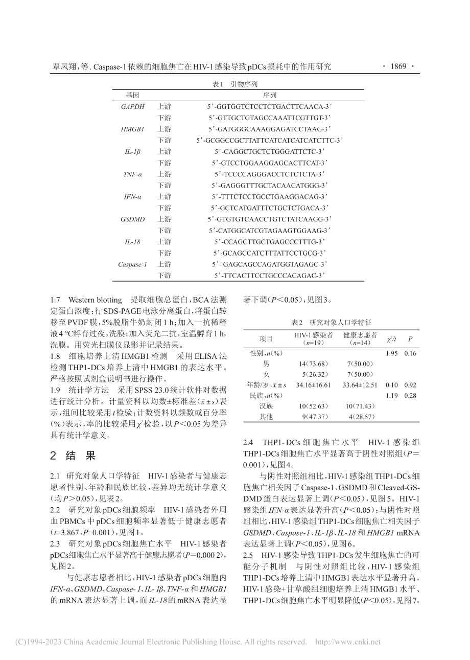 Caspase-1依赖的细...致pDCs损耗中的作用研究_覃凤翔.pdf_第3页