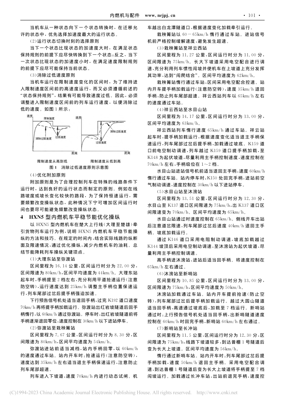 HXN5型内燃机车平稳节能优化操纵的探究_庄会华.pdf_第2页