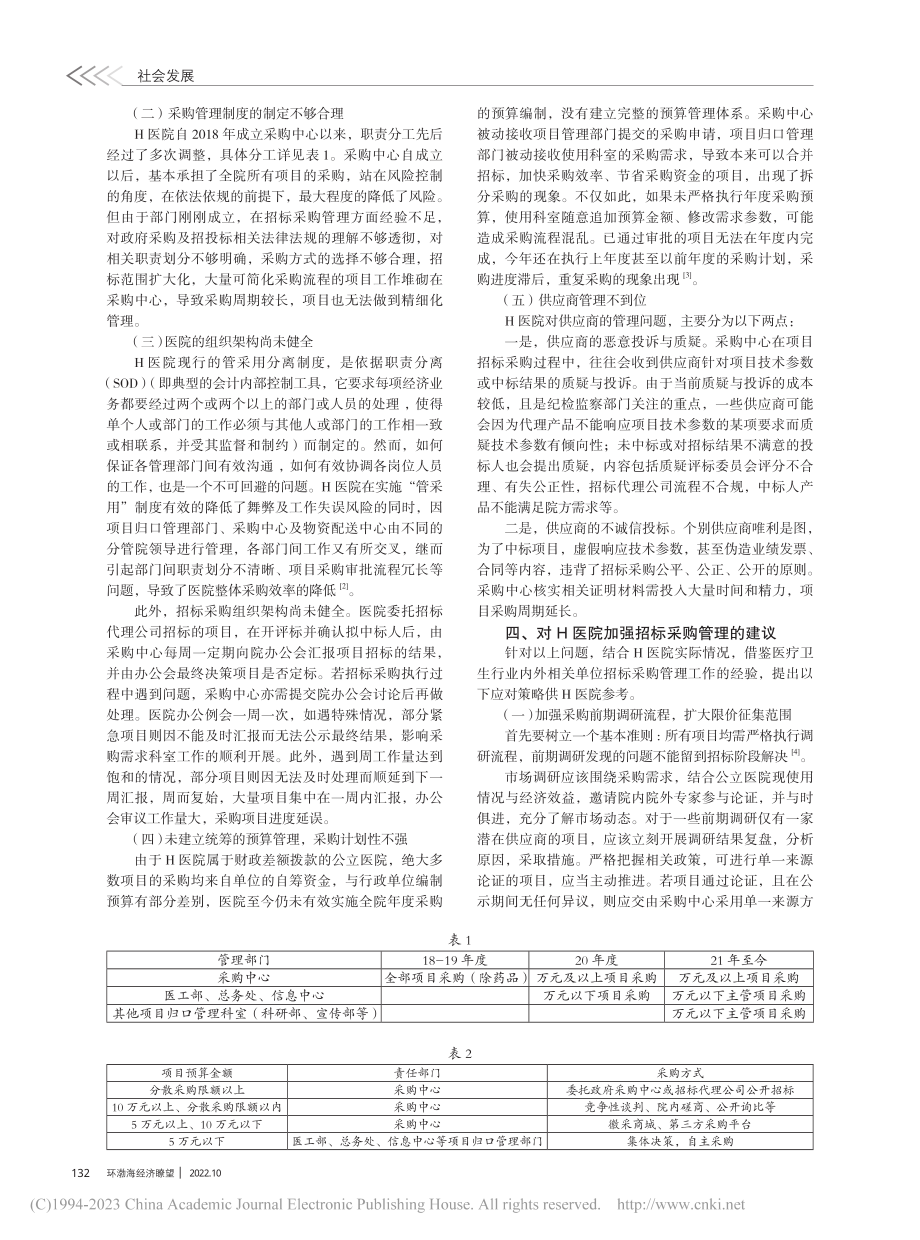 H医院招标采购中出现的问题及应对策略_高原.pdf_第2页