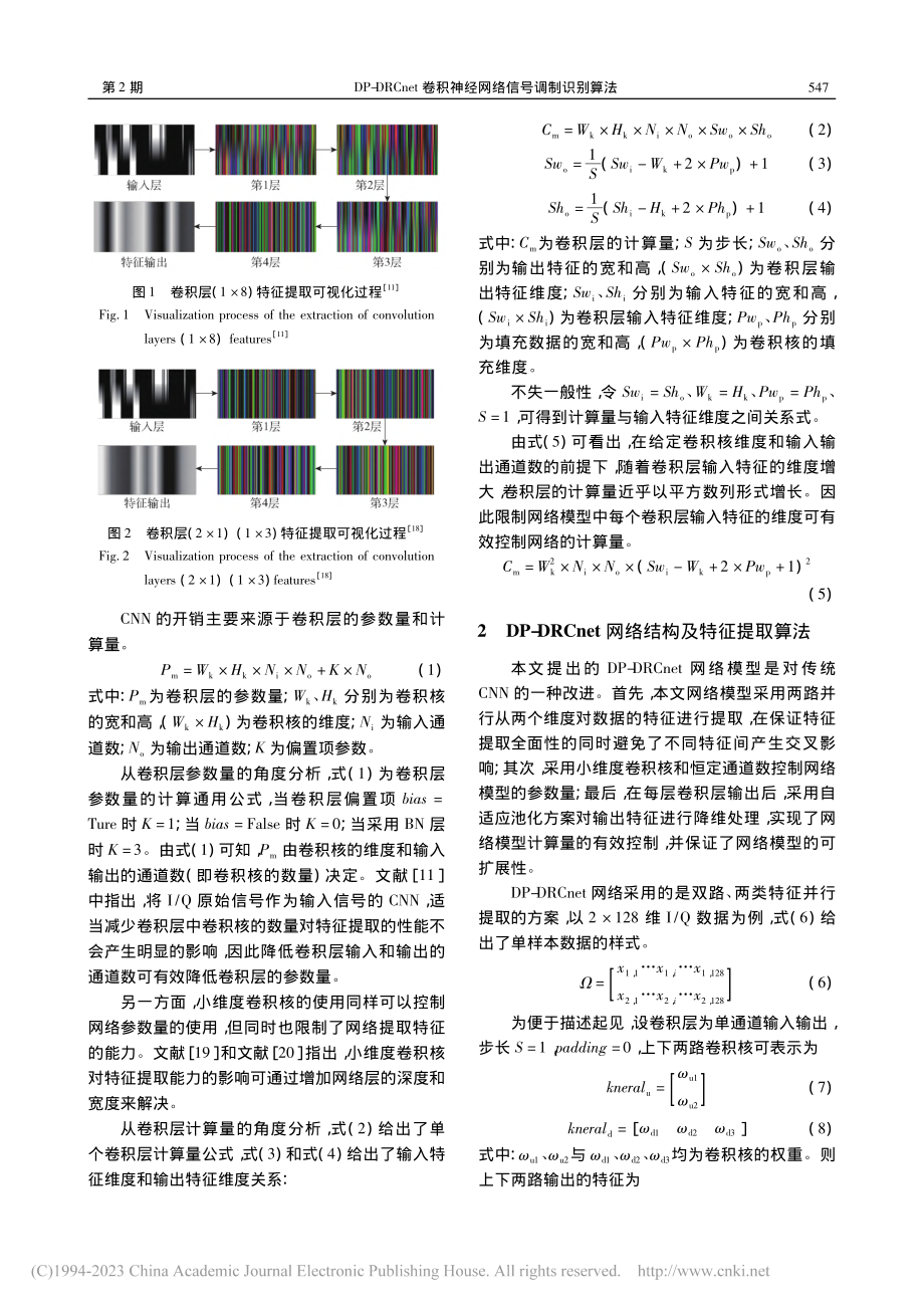 DP-DRCnet卷积神经网络信号调制识别算法_王洋.pdf_第3页