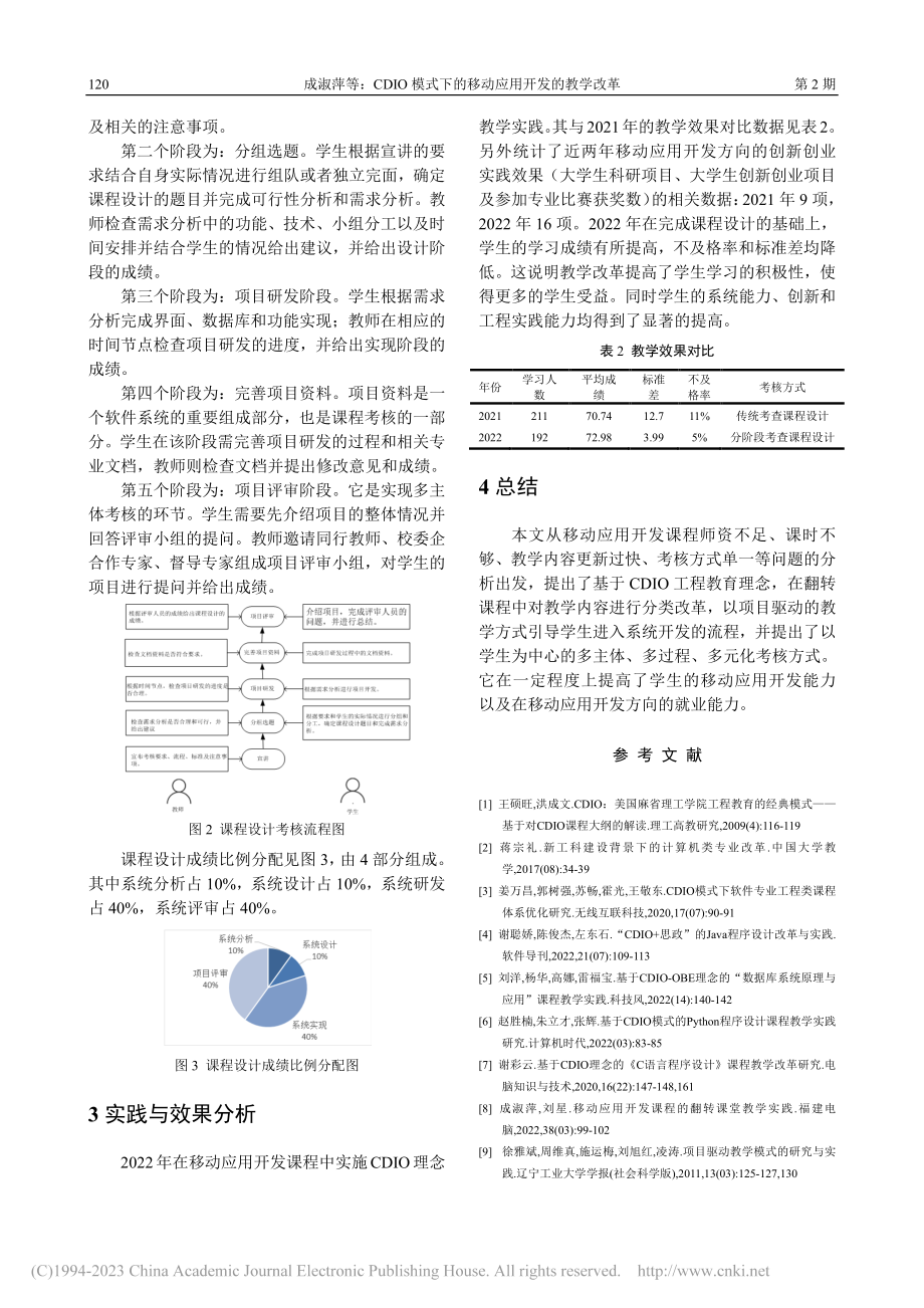 CDIO模式下的移动应用开发的教学改革_成淑萍.pdf_第3页