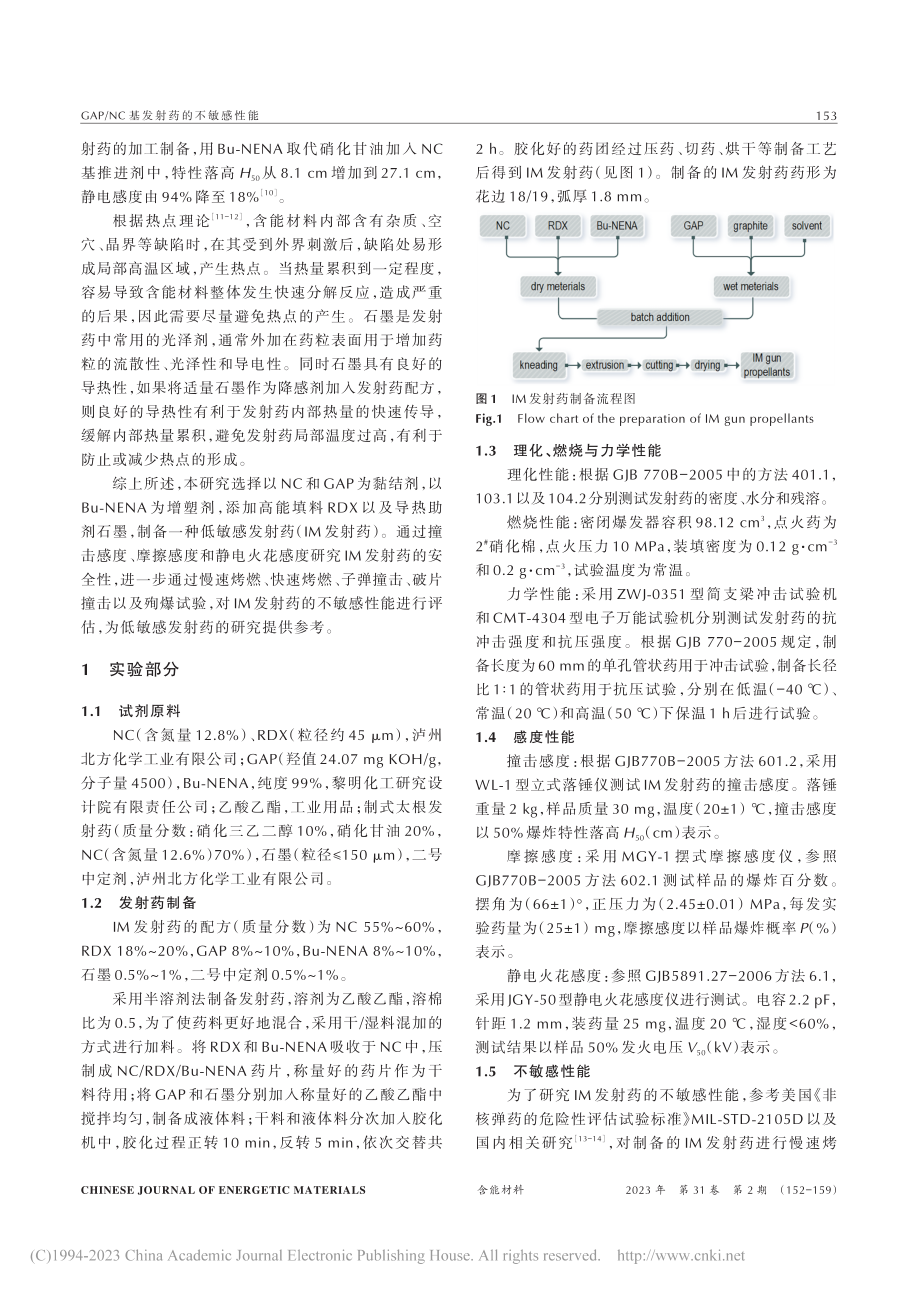 GAP_NC基发射药的不敏感性能_宋育芳.pdf_第2页