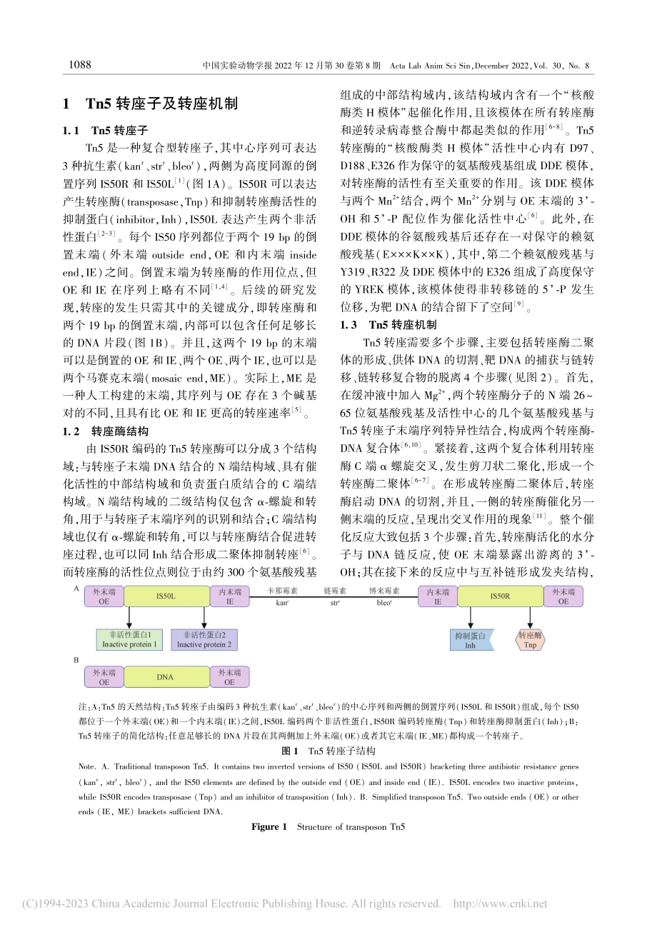 Tn5转座子及其在生物技术领域的应用_高畅.pdf_第2页