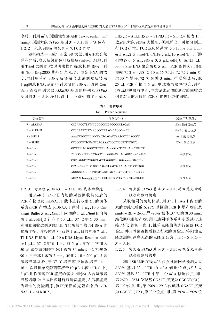 m-6A去甲基化酶ALKB...编码区双荧光素酶活性的影响_郭励劼.pdf_第3页