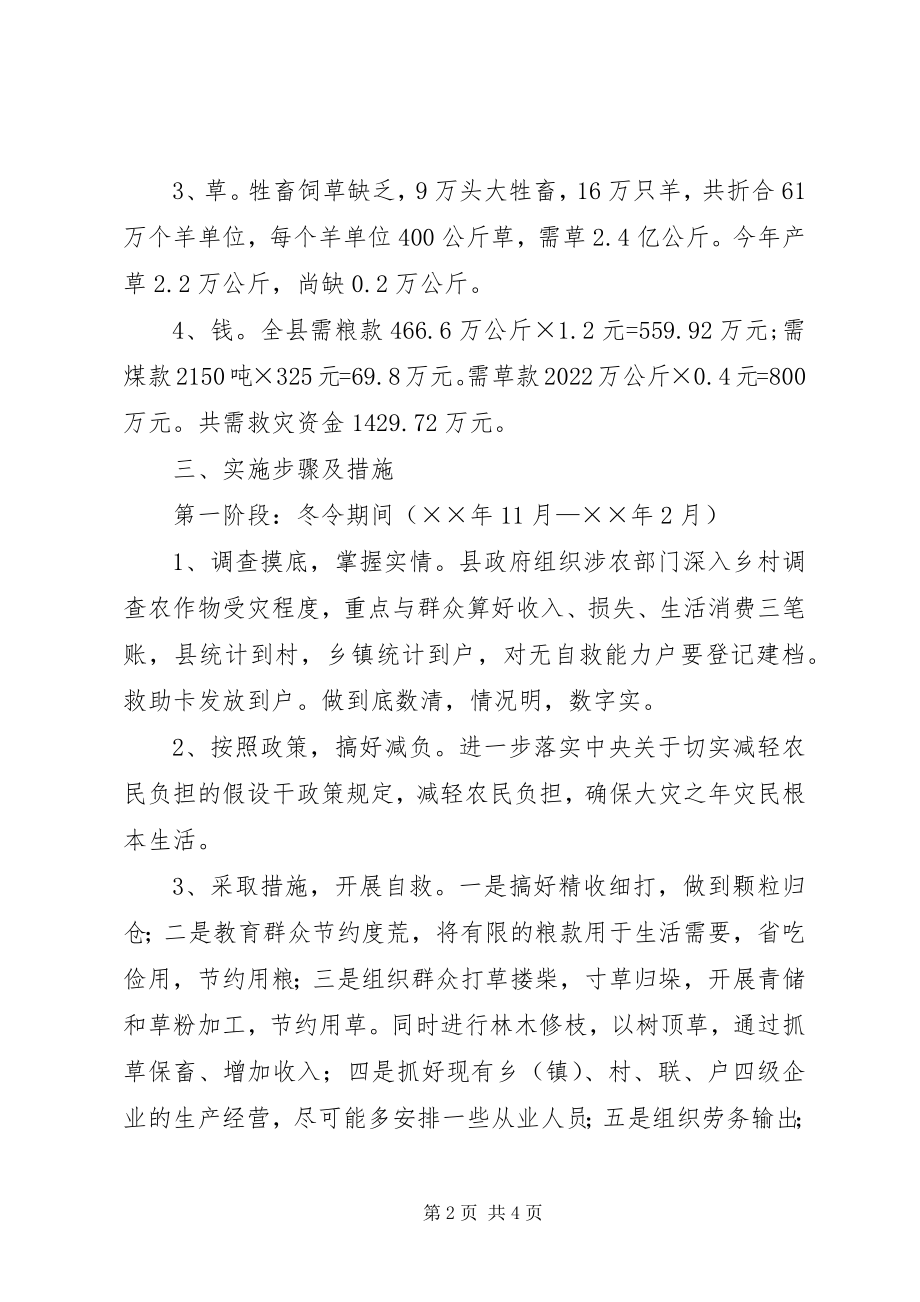 2023年水利局生产救灾工作方案.docx_第2页