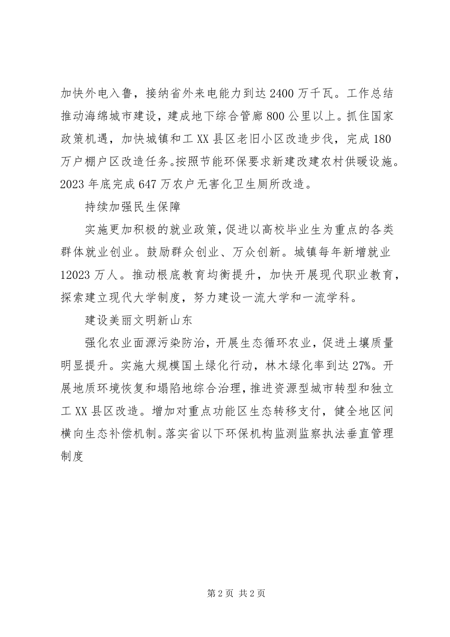 2023年XX省两会政府工作报告之十三五规划全文.docx_第2页