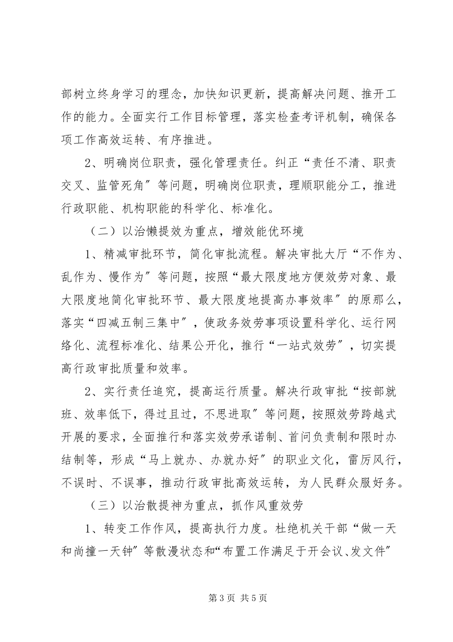 2023年行政服务中心治庸问责工作方案.docx_第3页