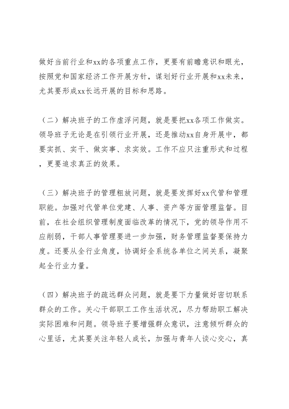 2023年领导班子党的群众路线教育实践活动整改工作方案.doc_第2页