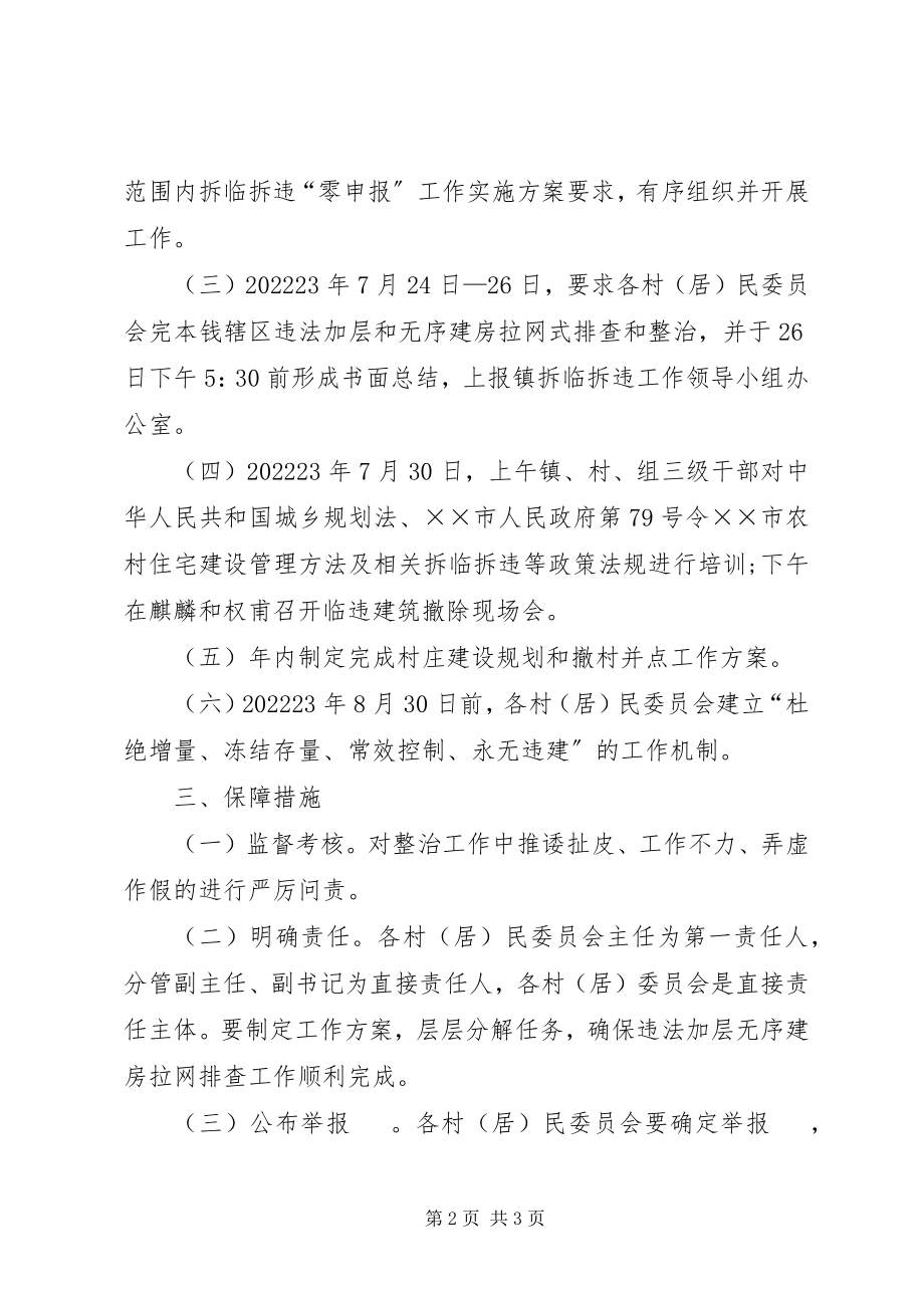 2023年无序建房拉网排查工作方案.docx_第2页