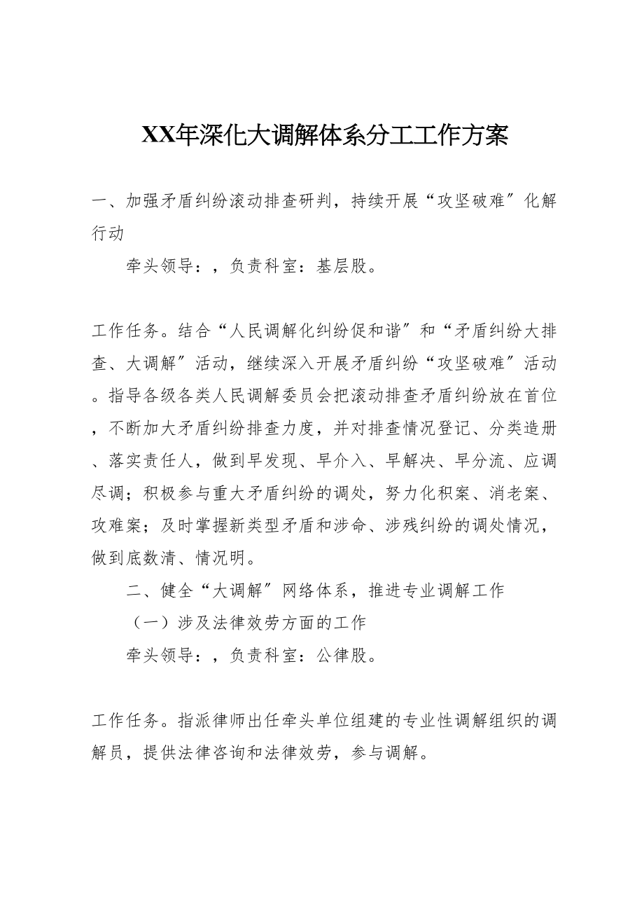 2023年深化大调解体系分工工作方案.doc_第1页