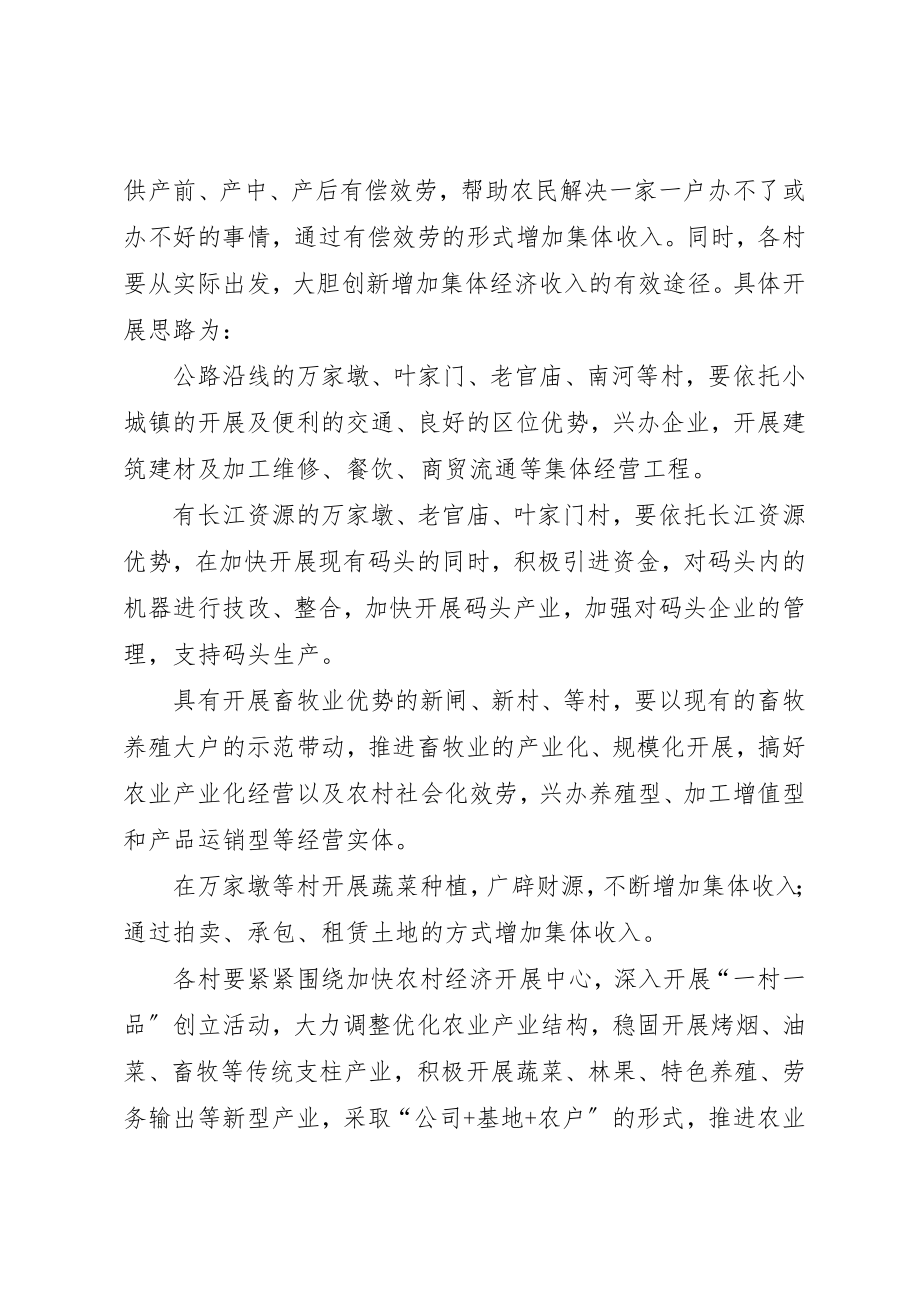 2023年村级集体经济工作方案新编.docx_第3页