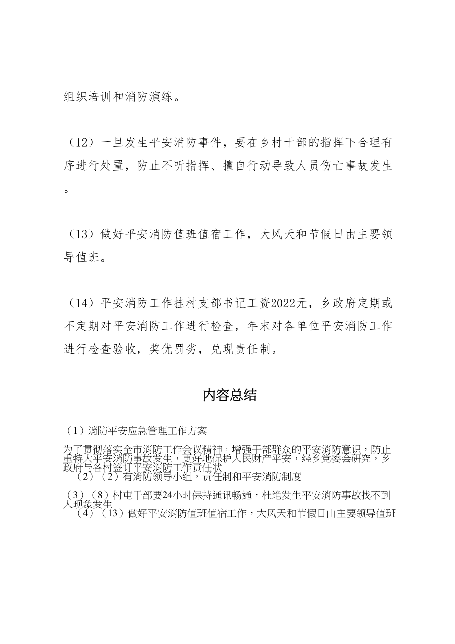 2023年消防安全应急管理工作方案.doc_第3页