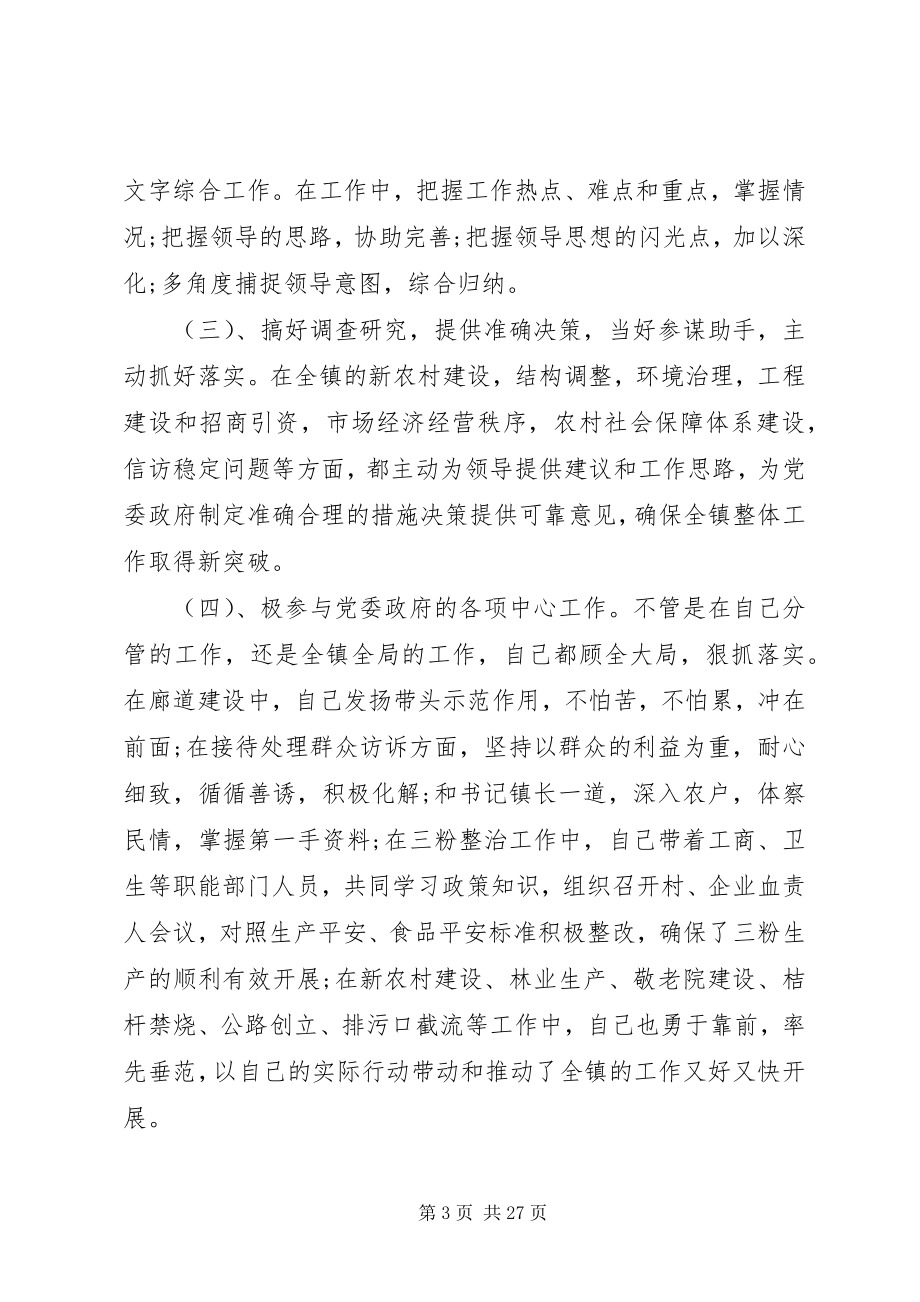 2023年XX政府副乡长个人述职述廉报告推荐新编.docx_第3页