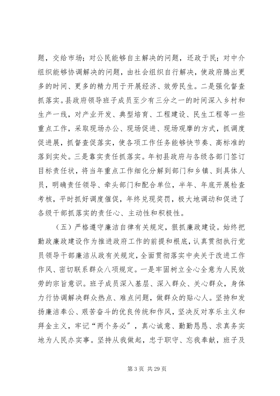 2023年XX政府领导班子述职述廉报告新编.docx_第3页