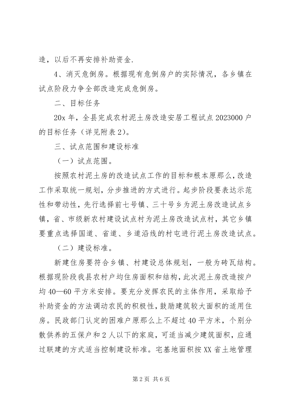 2023年泥土房改造试点工作方案.docx_第2页