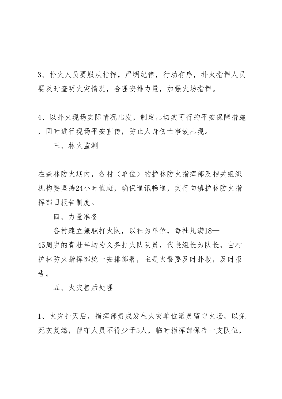 2023年镇扑救森林火灾工作方案.doc_第2页