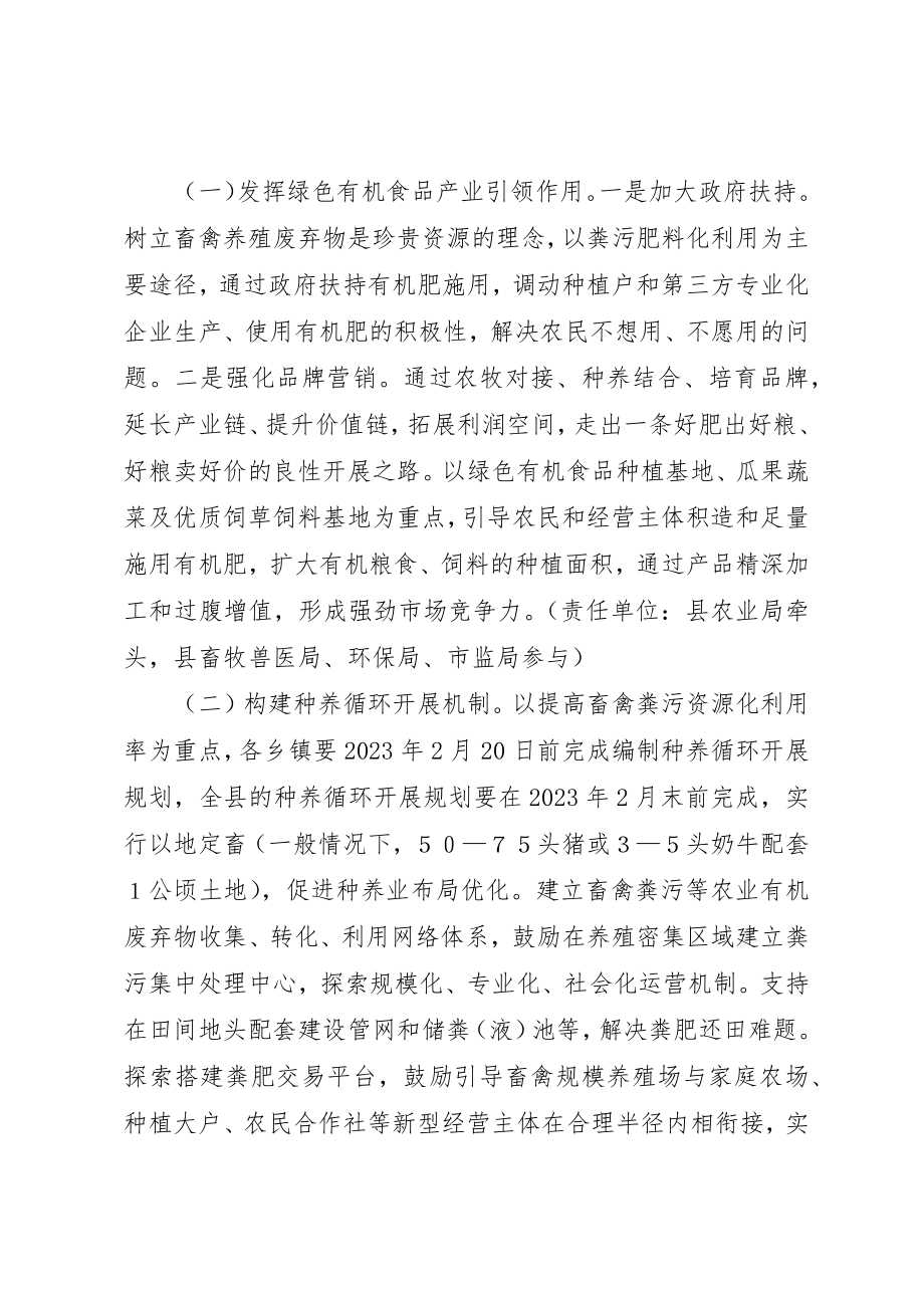 2023年畜禽养殖废弃物资源化利用工作方案新编.docx_第3页