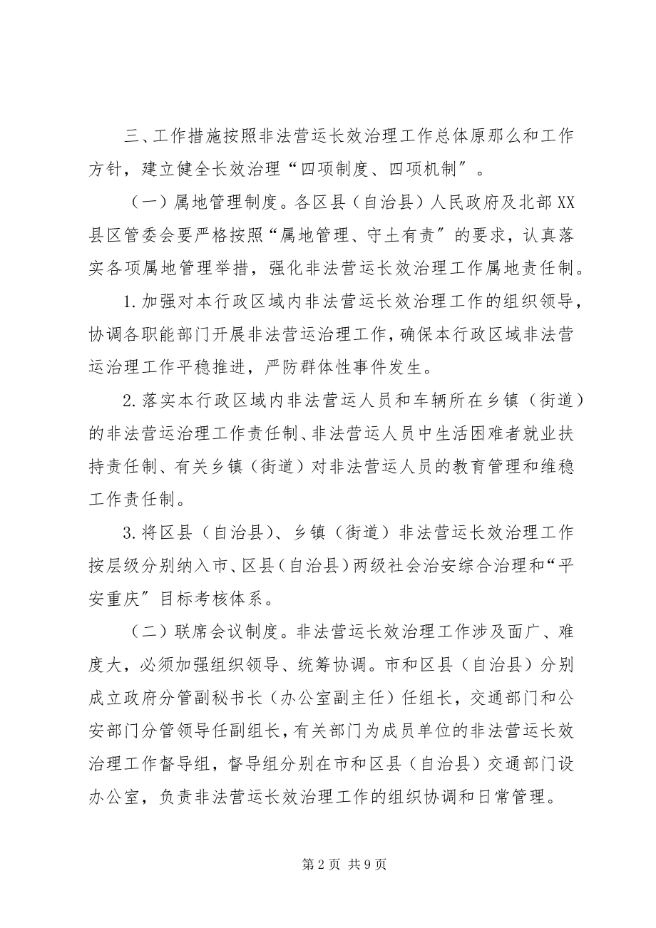 2023年机动车非法营运长效治理工作方案.docx_第2页