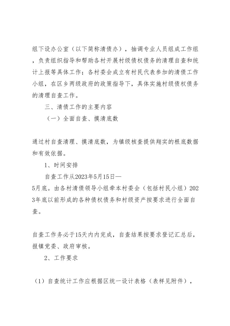 2023年镇委清理村级债务工作方案.doc_第2页