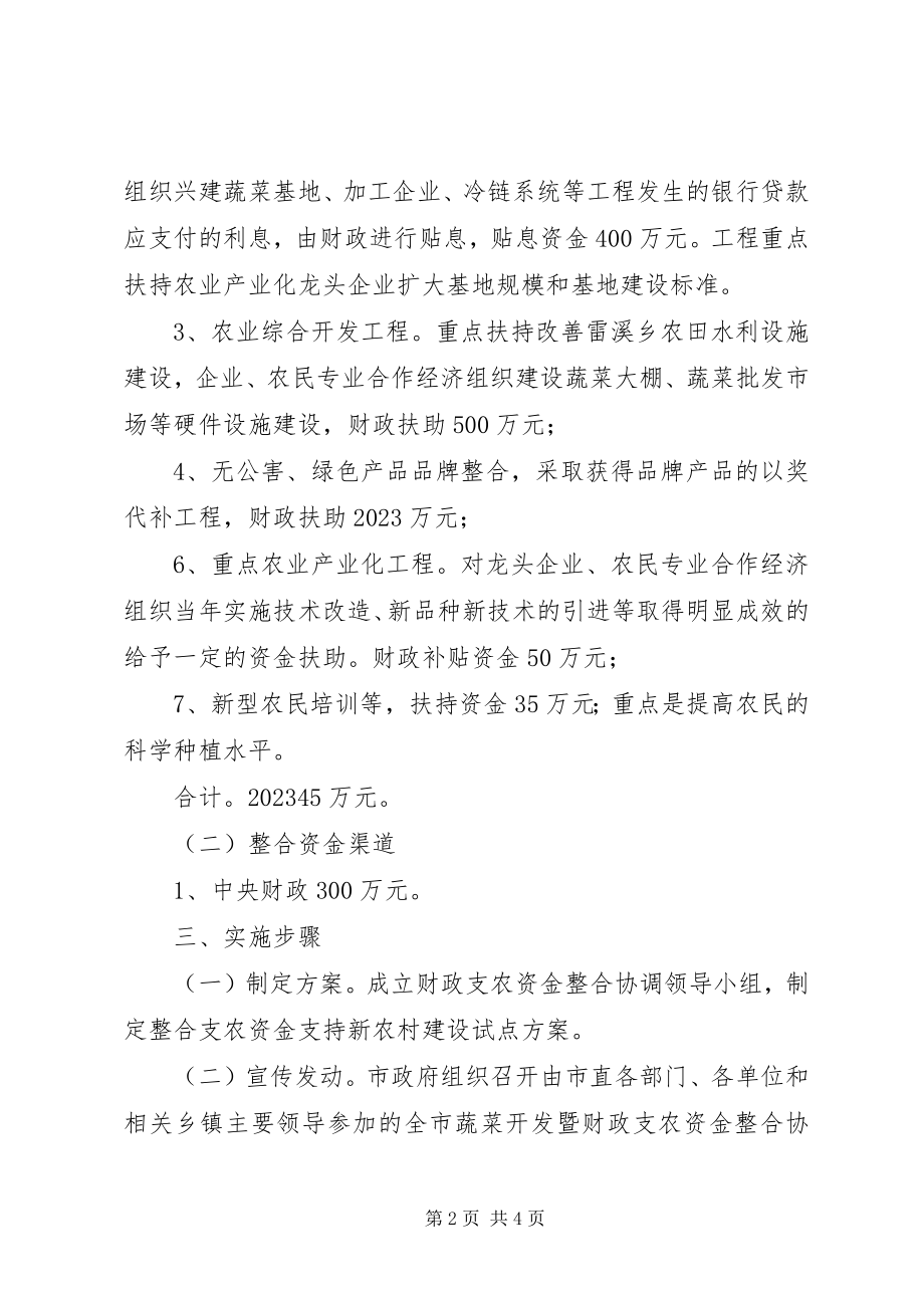 2023年蔬菜产业资金整合工作方案.docx_第2页