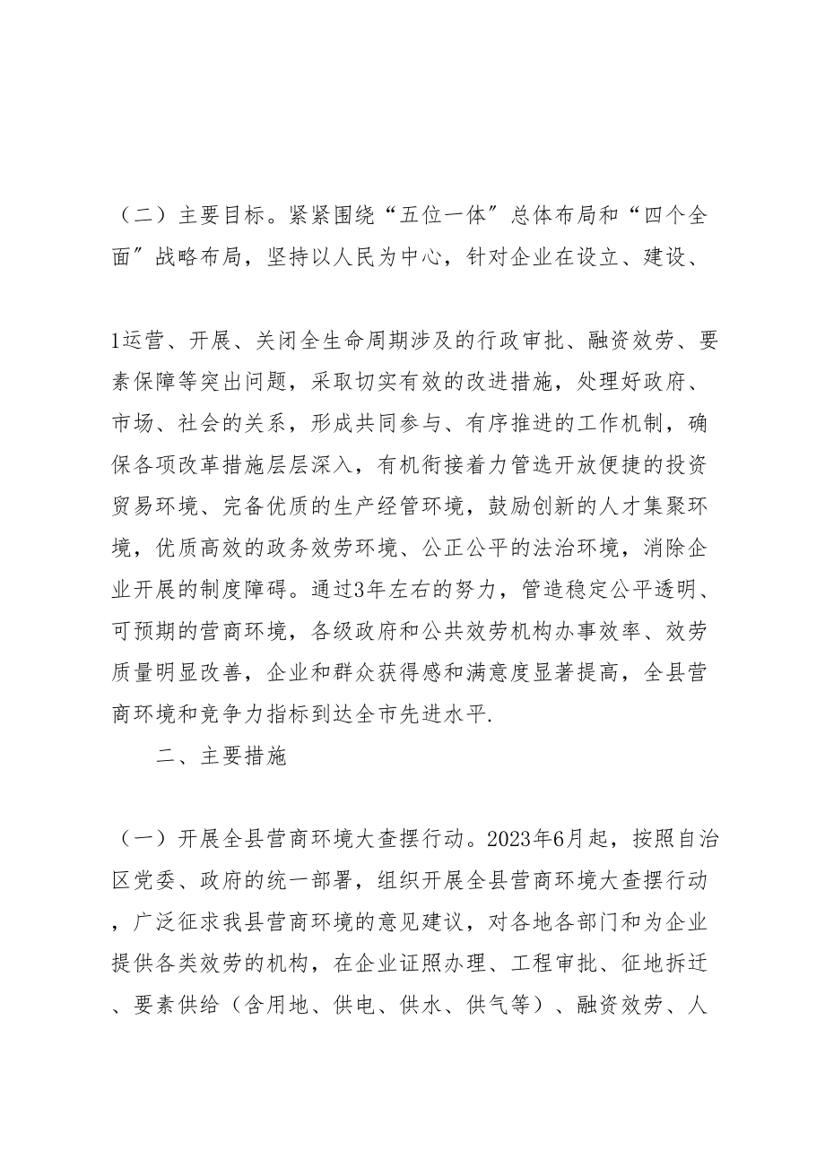 2023年那坡优化营商环境大行动工作方案.doc_第2页