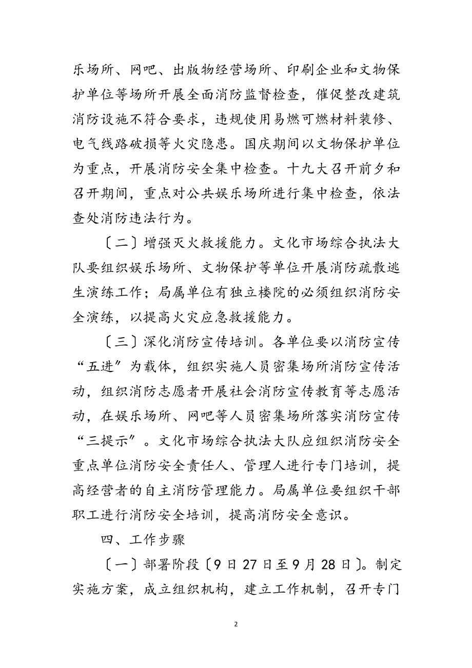 2023年文广局消防安全工作方案范文.doc_第2页