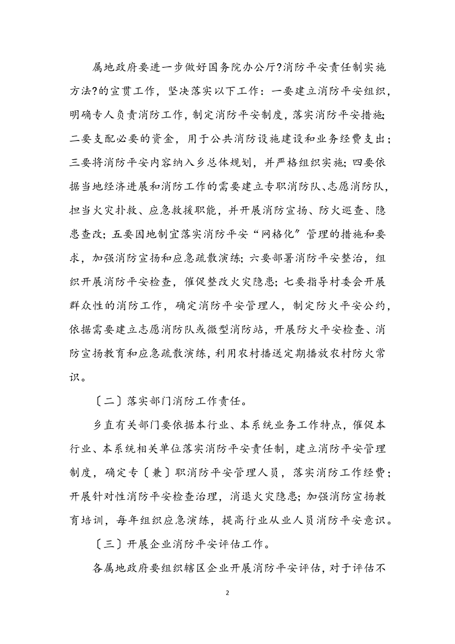 2023年火灾防控专项整治工作方案.docx_第2页