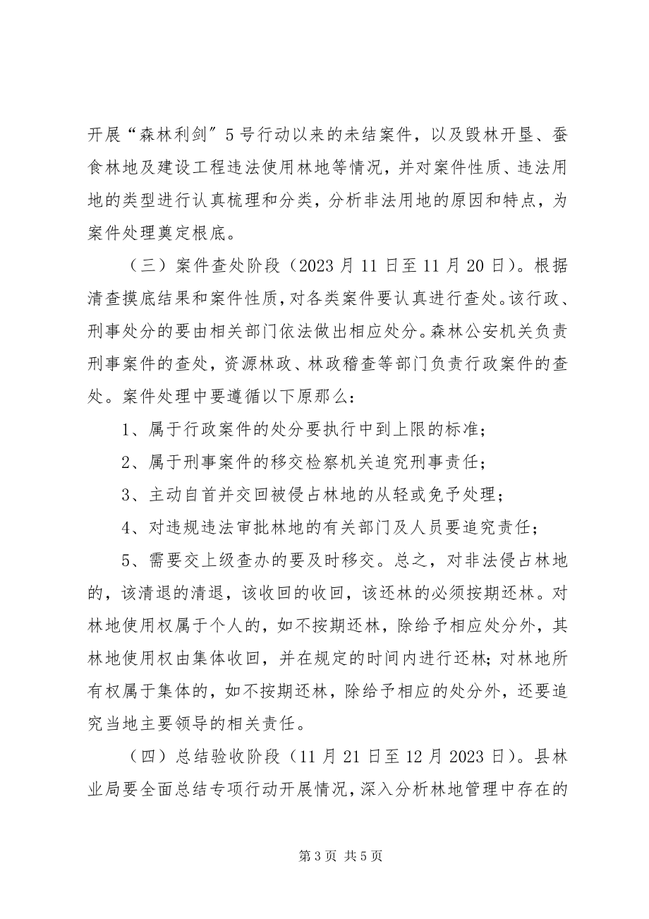 2023年林地侵占专项治理工作方案.docx_第3页