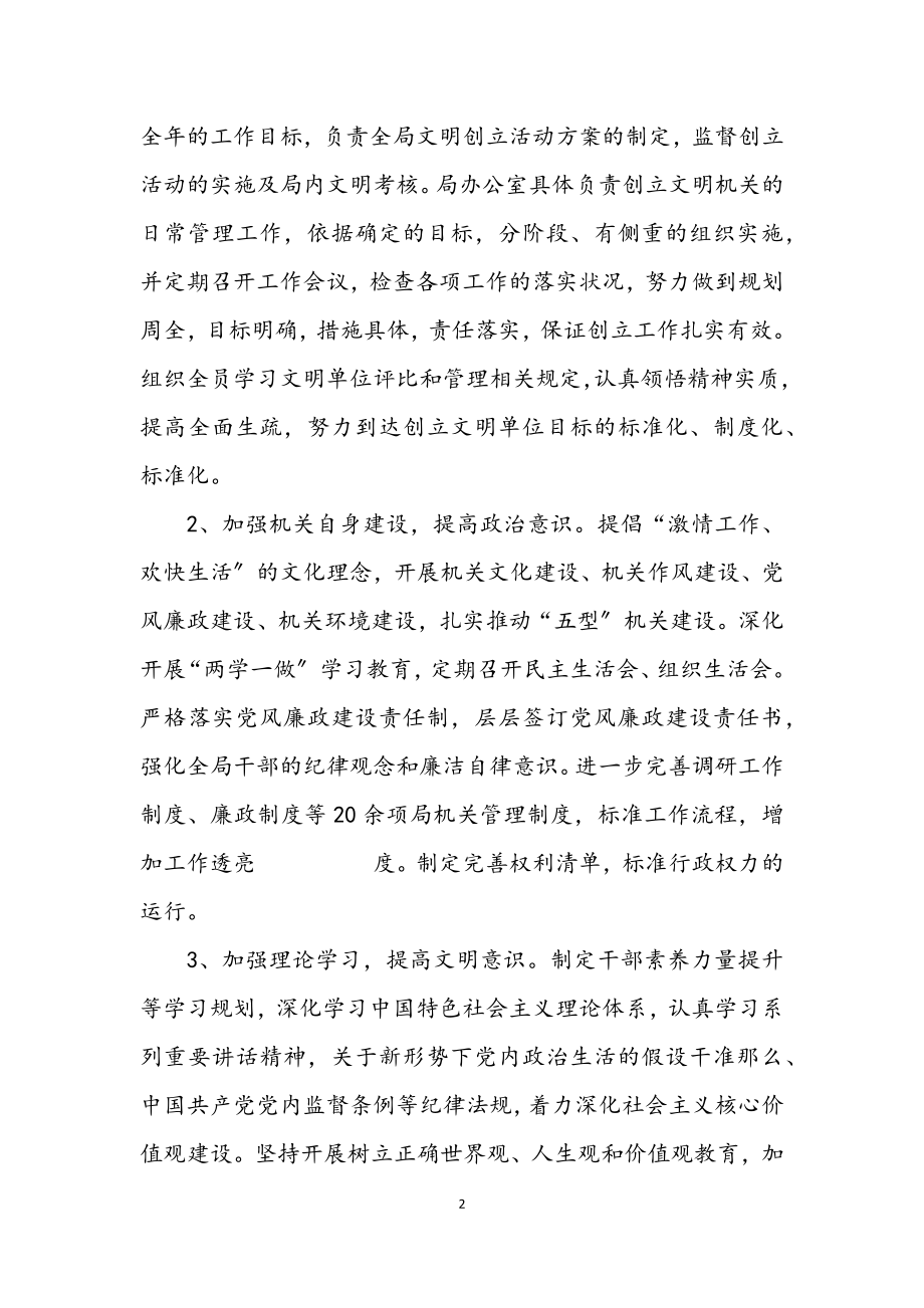 2023年科技局文明单位创建工作方案.docx_第2页