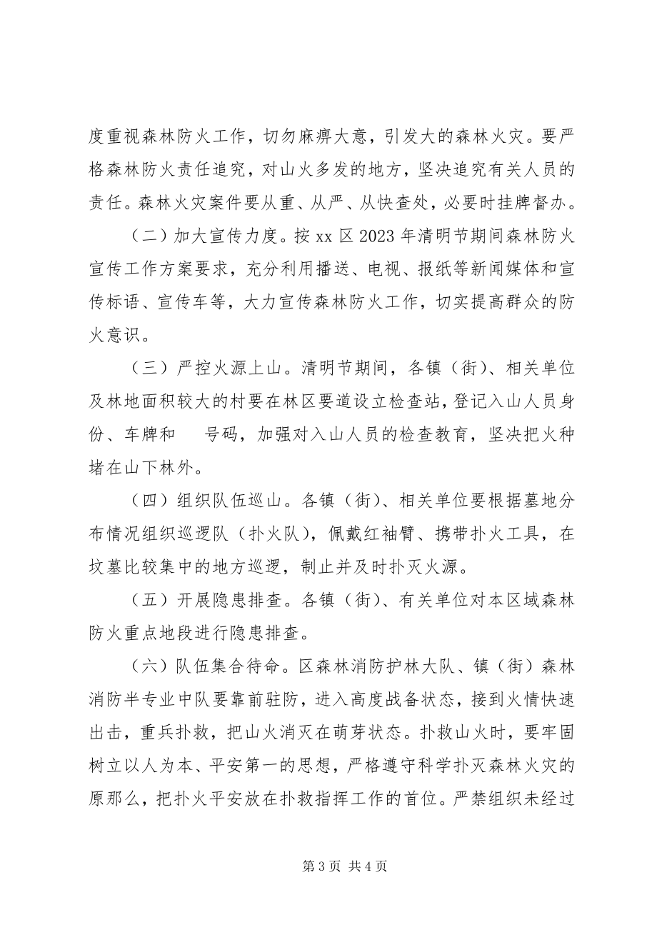 2023年清明节期间森林防火专项工作方案.docx_第3页