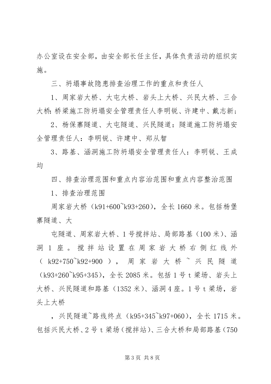 2023年防坍塌防坠落反三违专项整治活动工作方案.docx_第3页