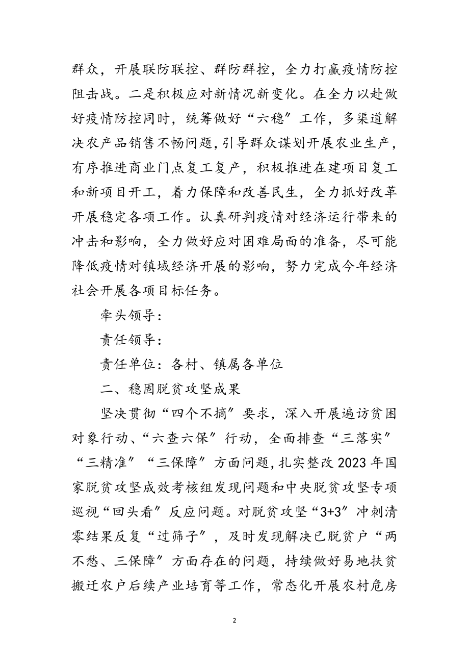 2023年镇贯彻落实县委常委会工作方案范文.doc_第2页