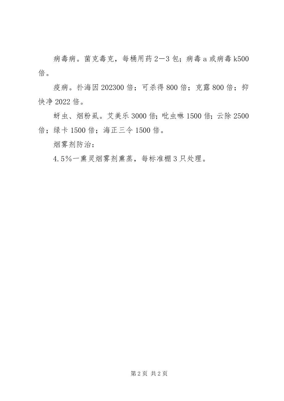 2023年茄果类虫害防治工作方案.docx_第2页