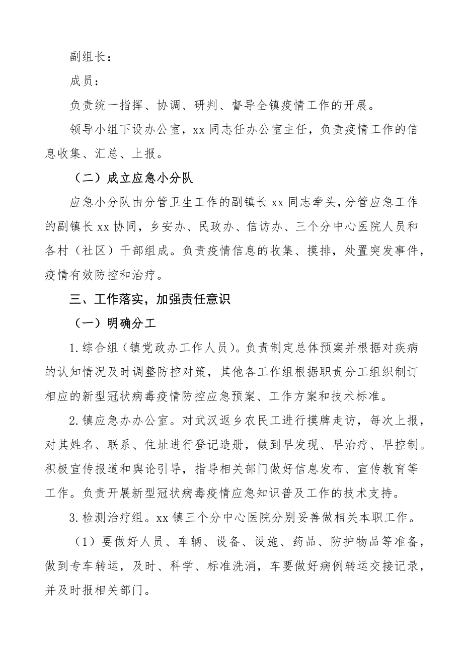 2023年疫情防控工作方案乡镇.docx_第2页