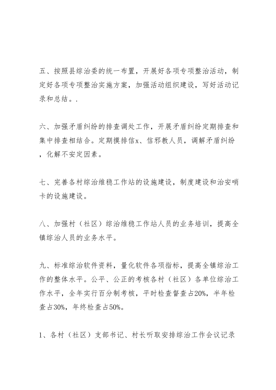 2023年镇政府综治维稳工作方案 .doc_第2页