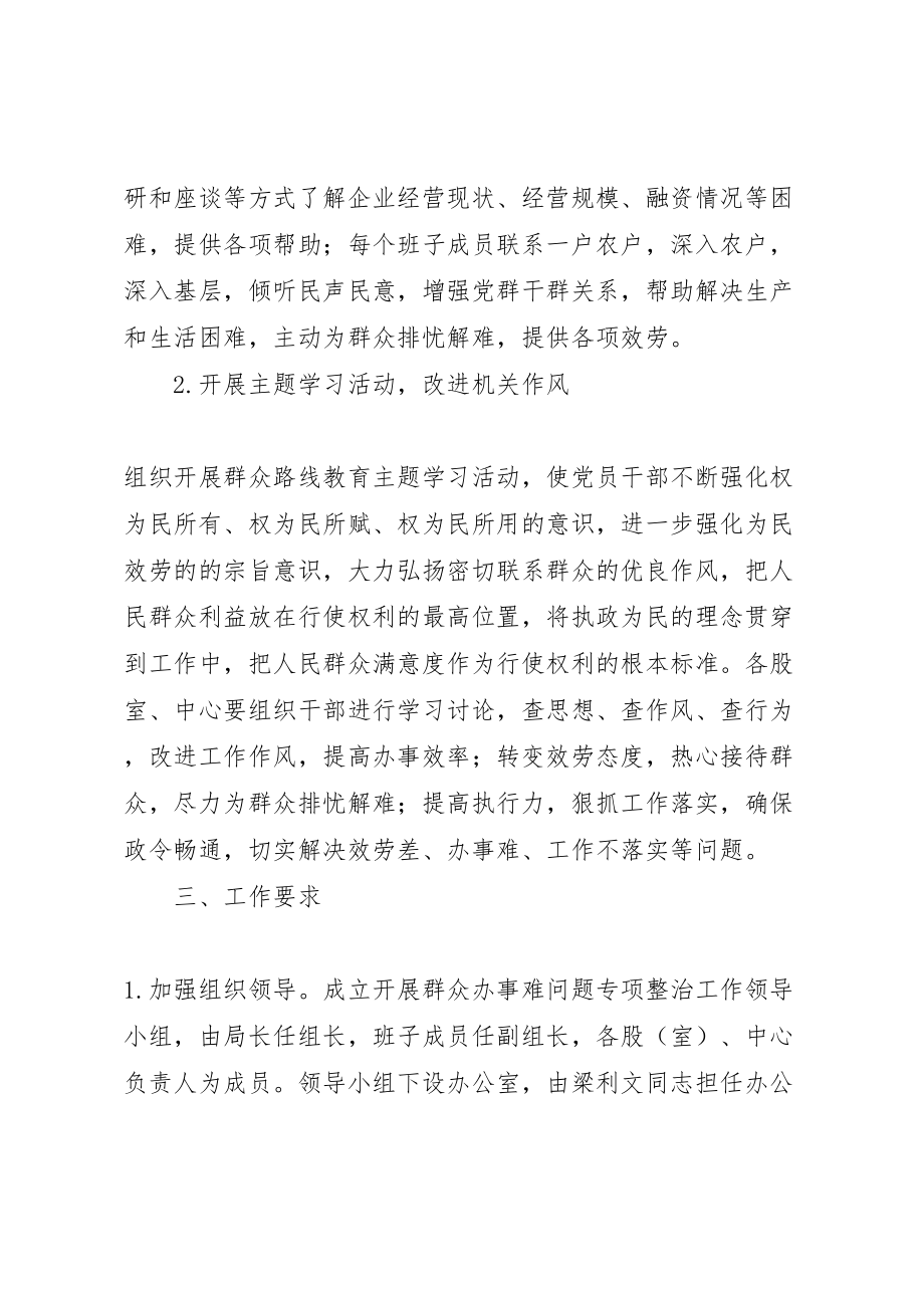 2023年群众办事难问题专项整治工作方案.doc_第2页