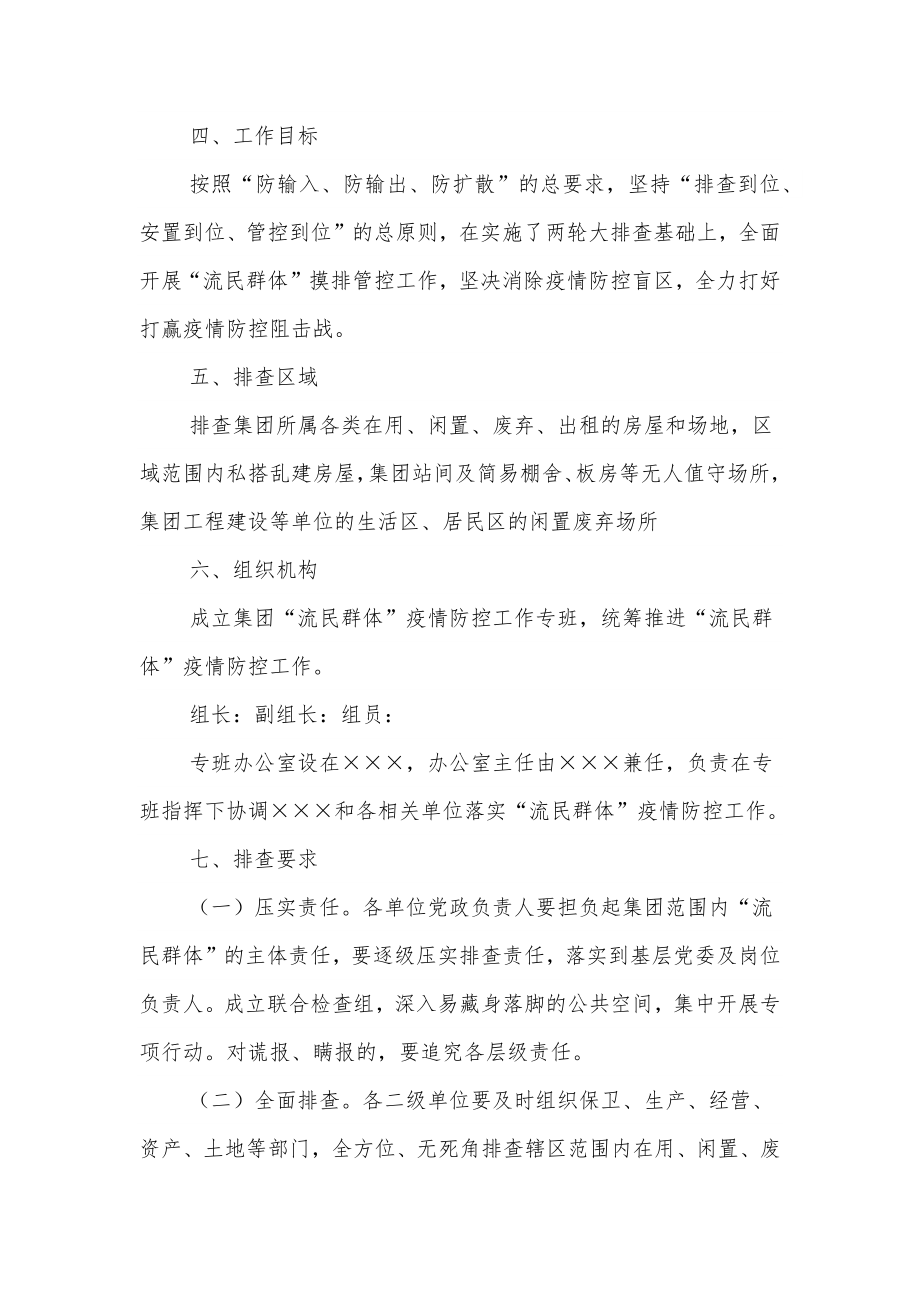 关于“流民群体”疫情防控排查工作方案.docx_第2页