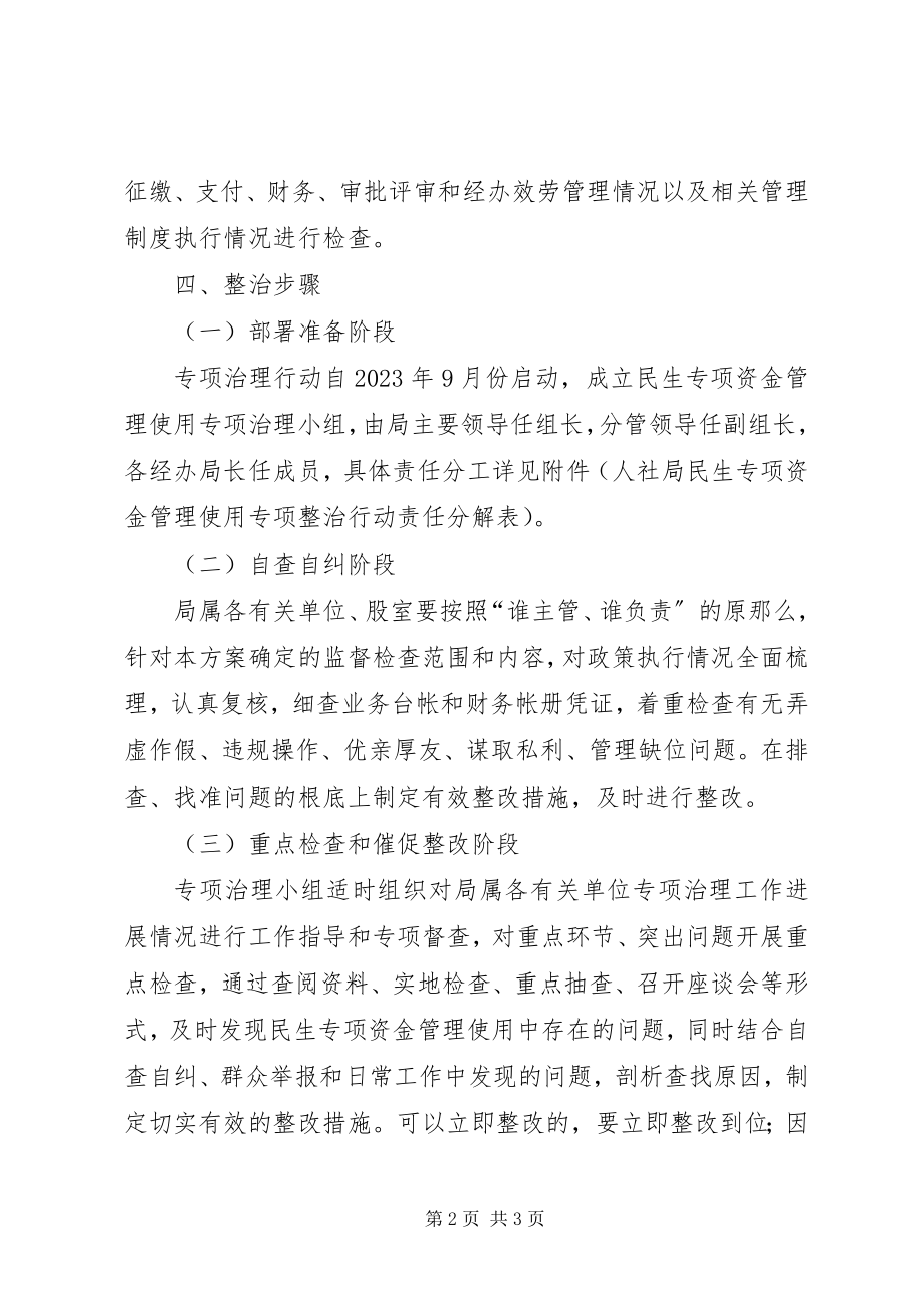 2023年民生资金管理整治工作方案.docx_第2页