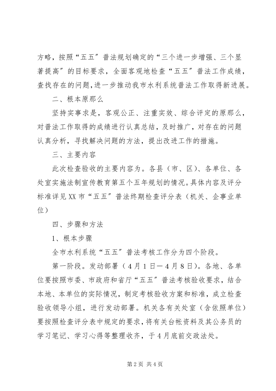 2023年水利系统五五普法工作方案.docx_第2页