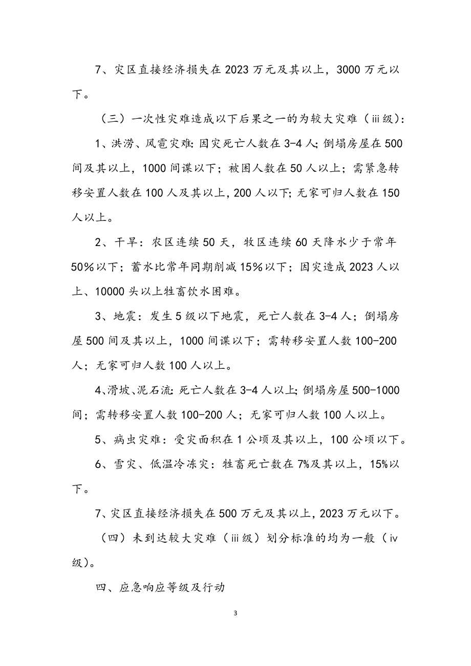 2023年民政局防灾救灾应急工作方案.docx_第3页