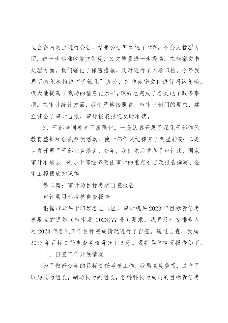 2023年xx审计局目标考核自查报告新编.docx_第3页