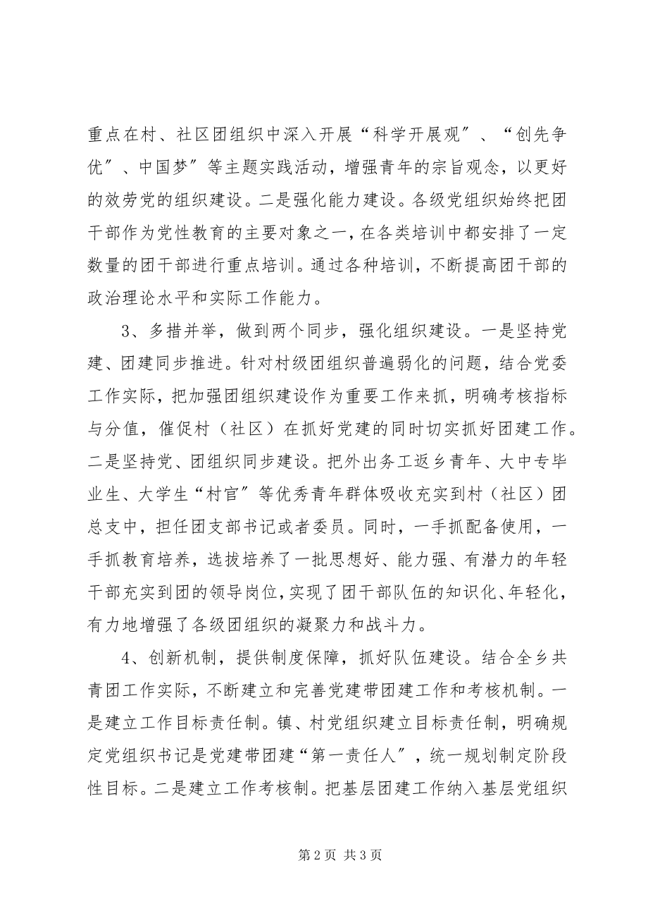 2023年乡团委年度工作总结报告.docx_第2页