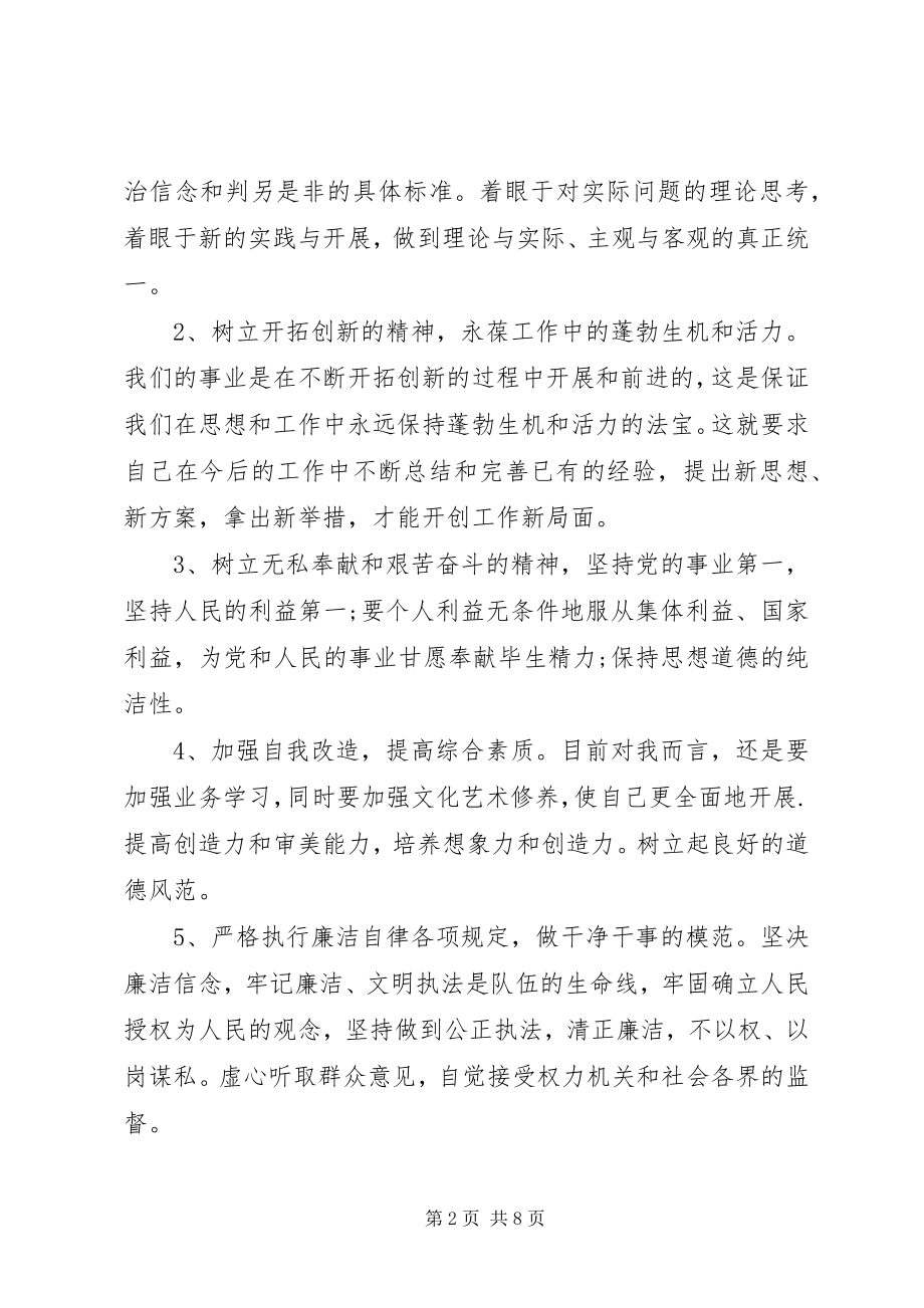 2023年个人自查自纠报告精选.docx_第2页